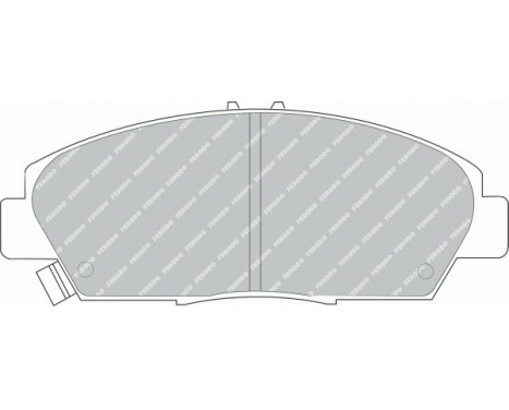 Brake Pad Set, disc brake PREMIER ECO FRICTION FDB904 Ferodo, Image 2