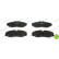 Brake Pad Set, disc brake PREMIER ECO FRICTION FDB909 Ferodo, Thumbnail 3