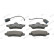 Brake Pad Set, disc brake PREMIER ECO FRICTION FDB913 Ferodo, Thumbnail 4