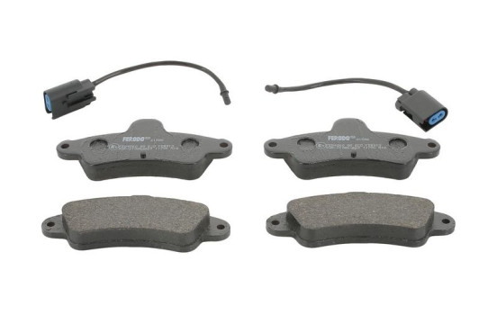 Brake Pad Set, disc brake PREMIER ECO FRICTION FDB913 Ferodo, Image 3