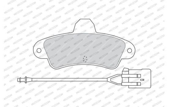 Brake Pad Set, disc brake PREMIER ECO FRICTION FDB913 Ferodo, Image 4