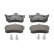 Brake Pad Set, disc brake PREMIER ECO FRICTION FDB917 Ferodo, Thumbnail 2