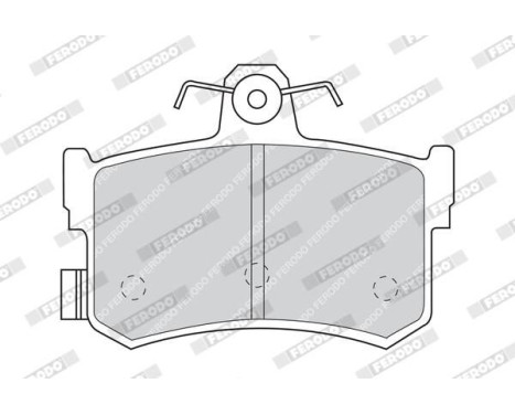 Brake Pad Set, disc brake PREMIER ECO FRICTION FDB917 Ferodo, Image 3