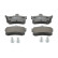 Brake Pad Set, disc brake PREMIER ECO FRICTION FDB917 Ferodo, Thumbnail 2