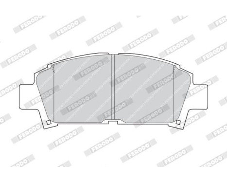 Brake Pad Set, disc brake PREMIER ECO FRICTION FDB928 Ferodo, Image 4