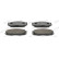Brake Pad Set, disc brake PREMIER ECO FRICTION FDB937 Ferodo, Thumbnail 4