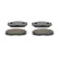 Brake Pad Set, disc brake PREMIER ECO FRICTION FDB937 Ferodo, Thumbnail 3