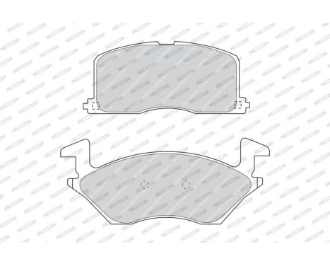 Brake Pad Set, disc brake PREMIER ECO FRICTION FDB943 Ferodo, Image 3