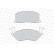Brake Pad Set, disc brake PREMIER ECO FRICTION FDB943 Ferodo, Thumbnail 3