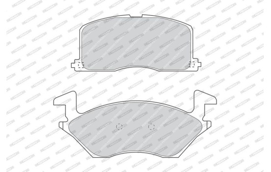 Brake Pad Set, disc brake PREMIER ECO FRICTION FDB943 Ferodo, Image 3