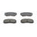 Brake Pad Set, disc brake PREMIER ECO FRICTION FDB948 Ferodo, Thumbnail 2