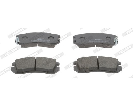 Brake Pad Set, disc brake PREMIER ECO FRICTION FDB948 Ferodo, Image 3