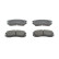 Brake Pad Set, disc brake PREMIER ECO FRICTION FDB948 Ferodo, Thumbnail 2