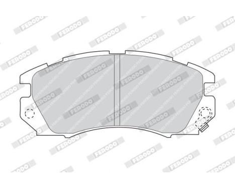 Brake Pad Set, disc brake PREMIER ECO FRICTION FDB948 Ferodo, Image 3