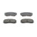 Brake Pad Set, disc brake PREMIER ECO FRICTION FDB948 Ferodo, Thumbnail 2