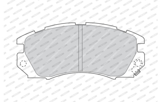 Brake Pad Set, disc brake PREMIER ECO FRICTION FDB948 Ferodo, Image 3