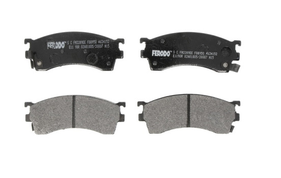 Brake Pad Set, disc brake PREMIER ECO FRICTION FDB950 Ferodo