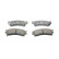 Brake Pad Set, disc brake PREMIER ECO FRICTION FDB950 Ferodo, Thumbnail 3