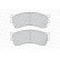 Brake Pad Set, disc brake PREMIER ECO FRICTION FDB950 Ferodo, Thumbnail 4