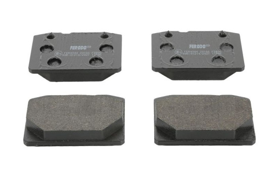 Brake Pad Set, disc brake PREMIER ECO FRICTION FDB96 Ferodo