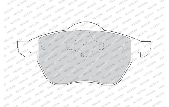 Brake Pad Set, disc brake PREMIER ECO FRICTION FDB969 Ferodo, Image 4