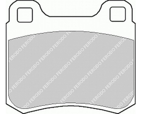 Brake Pad Set, disc brake PREMIER ECO FRICTION FDB979 Ferodo, Image 2