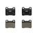 Brake Pad Set, disc brake PREMIER ECO FRICTION FDB979 Ferodo