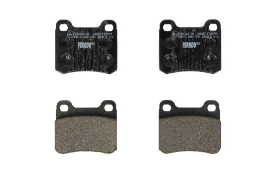 Brake Pad Set, disc brake PREMIER ECO FRICTION FDB979 Ferodo