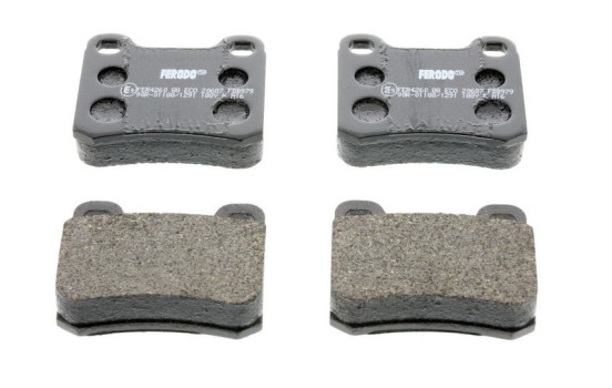 Brake Pad Set, disc brake PREMIER ECO FRICTION FDB979 Ferodo, Image 3