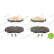 Brake Pad Set, disc brake PREMIER ECO FRICTION FDB980 Ferodo, Thumbnail 2