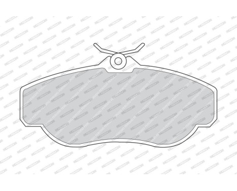 Brake Pad Set, disc brake PREMIER ECO FRICTION FDB980 Ferodo, Image 3