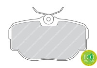 Brake Pad Set, disc brake PREMIER ECO FRICTION FDB981 Ferodo