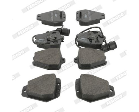 Brake Pad Set, disc brake PREMIER ECO FRICTION FDB985 Ferodo, Image 4