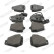 Brake Pad Set, disc brake PREMIER ECO FRICTION FDB985 Ferodo, Thumbnail 4