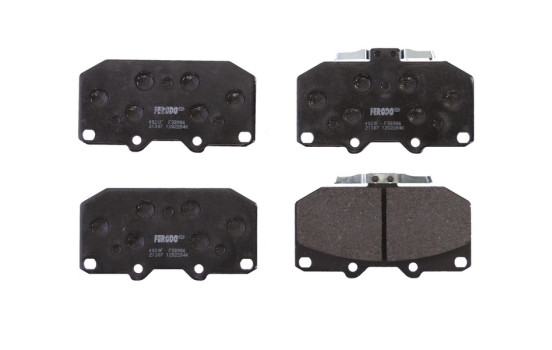 Brake Pad Set, disc brake PREMIER ECO FRICTION FDB986 Ferodo
