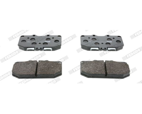 Brake Pad Set, disc brake PREMIER ECO FRICTION FDB986 Ferodo, Image 3