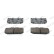 Brake Pad Set, disc brake PREMIER ECO FRICTION FDB986 Ferodo, Thumbnail 3