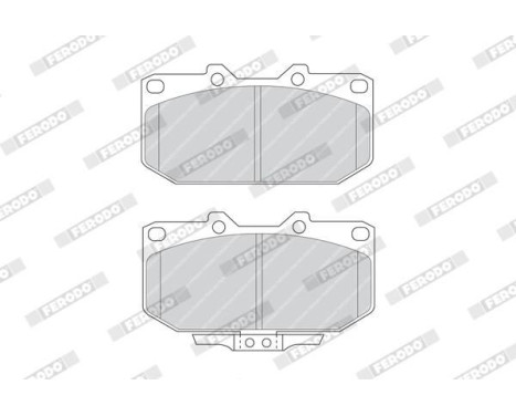 Brake Pad Set, disc brake PREMIER ECO FRICTION FDB986 Ferodo, Image 3