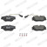 Brake Pad Set, disc brake PREMIER ECO FRICTION FDB994 Ferodo, Thumbnail 4