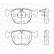Brake Pad Set, disc brake PREMIER ECO FRICTION FDB997 Ferodo, Thumbnail 4