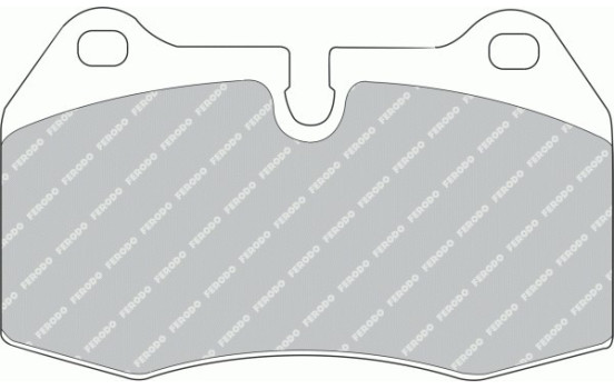 Brake Pad Set, disc brake PREMIER ECO FRICTION FDB998 Ferodo, Image 2
