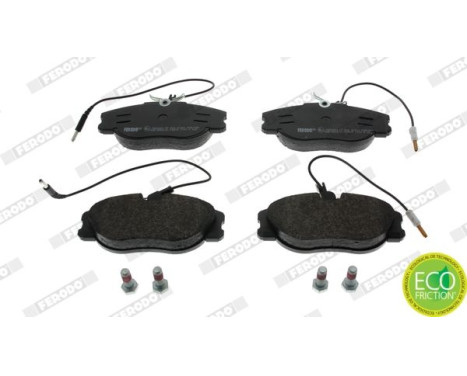 Brake Pad Set, disc brake PREMIER ECO FRICTION FVR1000 Ferodo, Image 3