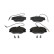 Brake Pad Set, disc brake PREMIER ECO FRICTION FVR1000 Ferodo, Thumbnail 2