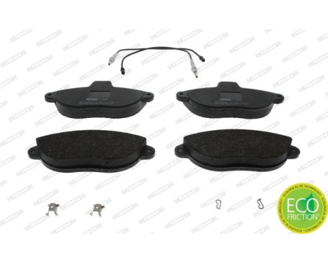 Brake Pad Set, disc brake PREMIER ECO FRICTION FVR1002 Ferodo, Image 3