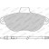 Brake Pad Set, disc brake PREMIER ECO FRICTION FVR1002 Ferodo, Thumbnail 5