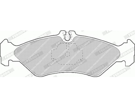 Brake Pad Set, disc brake PREMIER ECO FRICTION FVR1039 Ferodo, Image 5