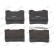 Brake Pad Set, disc brake PREMIER ECO FRICTION FVR1044 Ferodo, Thumbnail 3