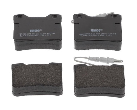 Brake Pad Set, disc brake PREMIER ECO FRICTION FVR1044 Ferodo, Image 4