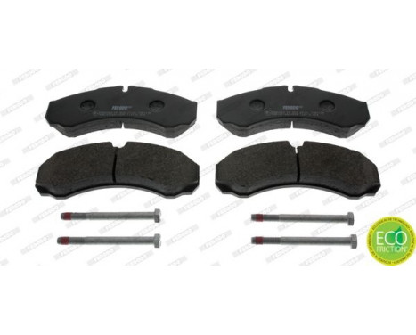 Brake Pad Set, disc brake PREMIER ECO FRICTION FVR1102 Ferodo, Image 4