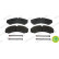 Brake Pad Set, disc brake PREMIER ECO FRICTION FVR1102 Ferodo, Thumbnail 3